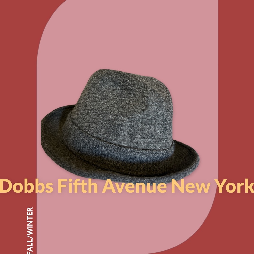 Dobbs Fifth Avenue vintage wool blend felt hat